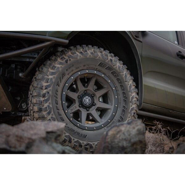 ICON Alloys Rebound, Bronze, 17 x 8.5 / 6 x 5.5, 25mm Offset, 5.75" BS