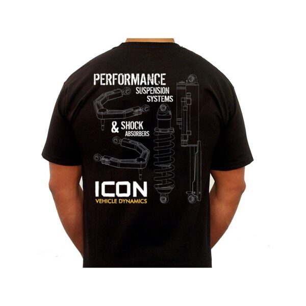 ICON RD TEE BLACK - LARGE