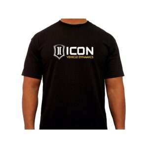 ICON RD TEE BLACK - XXLARGE