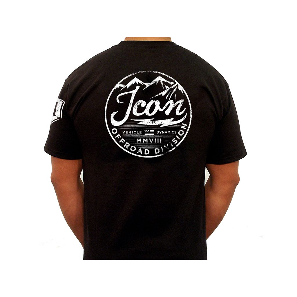 ICON VINTAGE TEE BLACK - SMALL