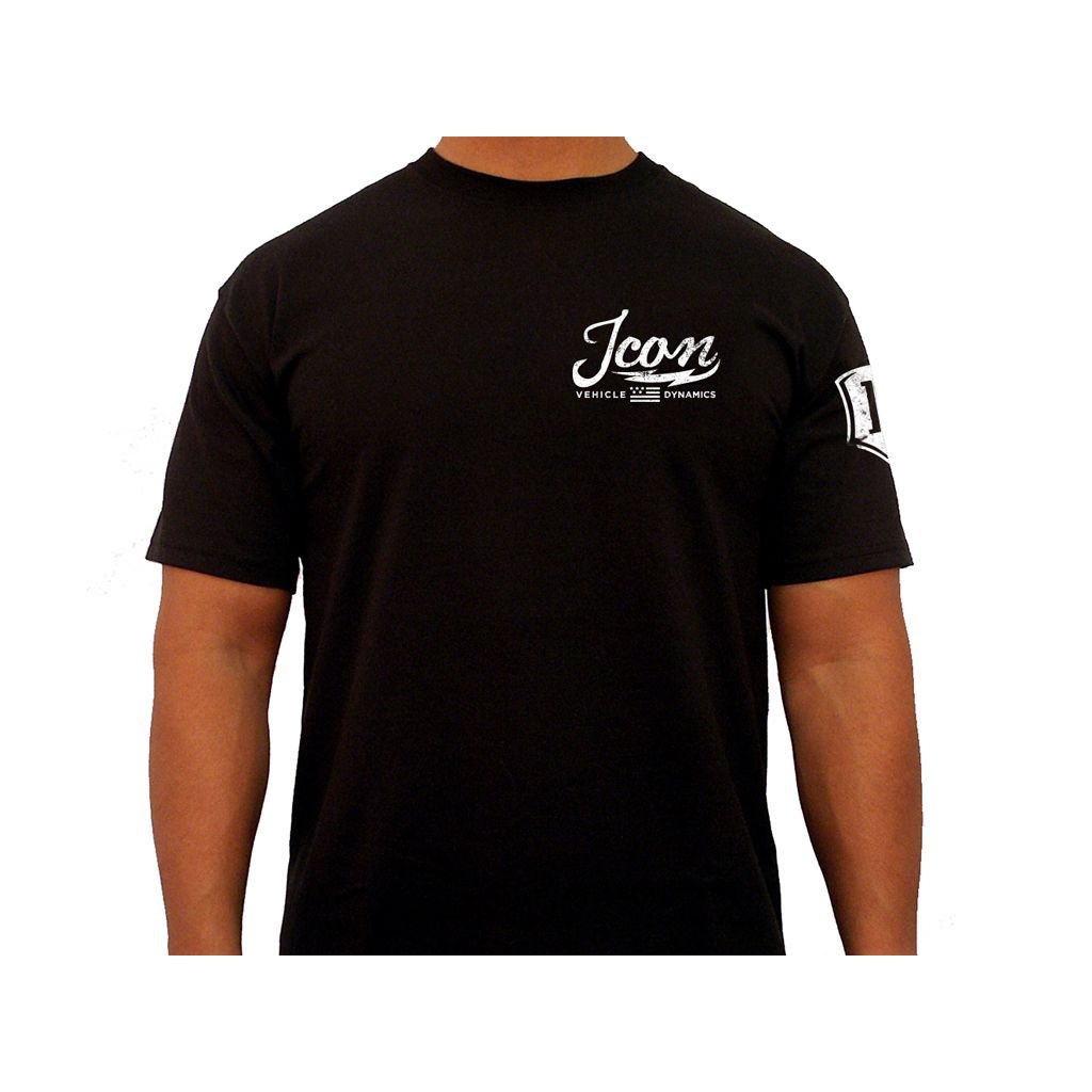 ICON VINTAGE TEE BLACK - XLARGE