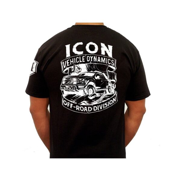 ICON WESTERN TEE BLACK - MEDIUM