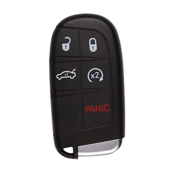 Programmable IKEY Smart Key 5-BTN, Chrysler-style, prgm with MaxiIM KM100 tablet