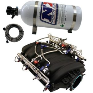 Nitrous FACTORY LS7 INTAKE W/ NX PIRANHA DIRECT PORT