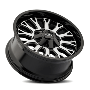 (152) GLOSS BLACK MACHINED