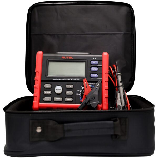 High voltage electrical component insulation and resistance tester