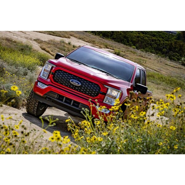 ICON 2021-2024 Ford F-150 4WD, 3.5-4.5" Lift, Stage 2 Suspension System, Tubular, w/ Leaf Packs