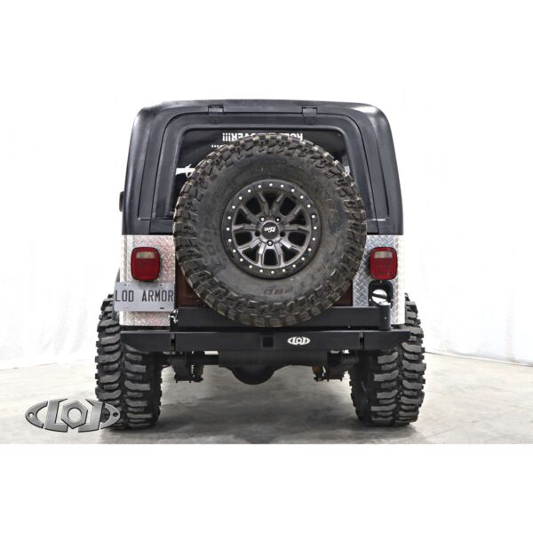 CJ Destroyer Expedition Series Rear Bumper w/ Tire Carrier