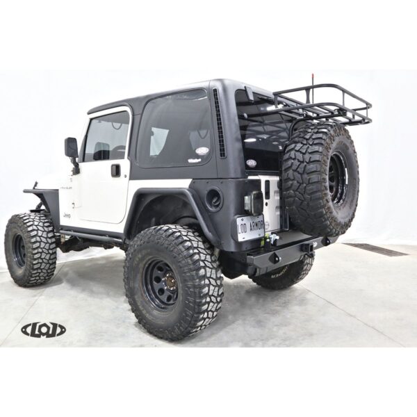 TJ/LJ/YJ Destroyer Expedition Series Rear Bumper w/ Tire Carrier