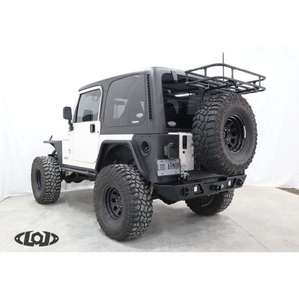 TJ/LJ/YJ Destroyer Rear Bumper w/ Tire Carrier