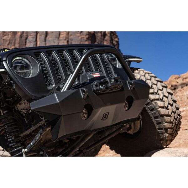 18-UP JEEP JL / 20-UP JT PRO RECESSED FRONT BUMPER W/ BAR & TABS