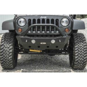 JK Destroyer Shorty Front Bumper w/ Bull Bar