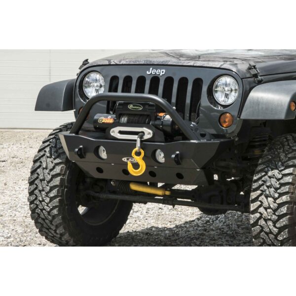 JK Destroyer Shorty Front Bumper w/ Bull Bar