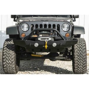JK Destroyer Mid-Width Front Bumper w/ Bull Bar