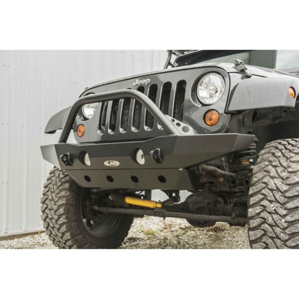 JK Destroyer Mid-Width Front Bumper w/ Bull Bar
