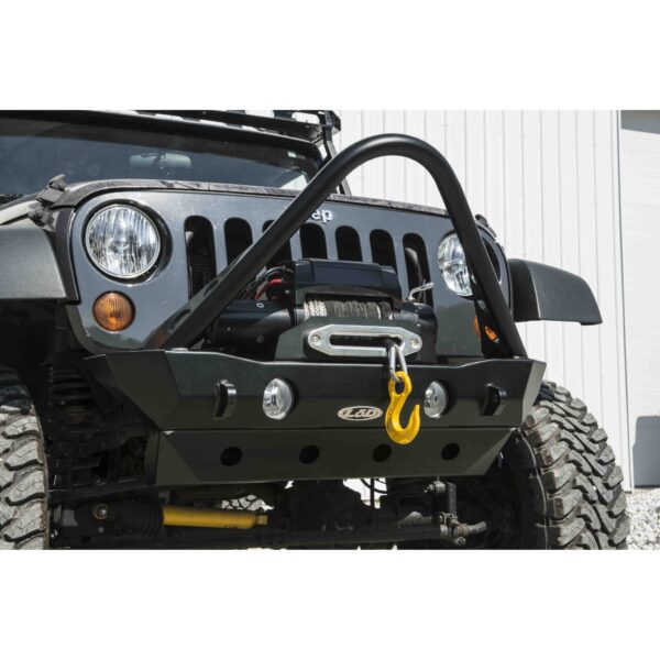 JK Signature Series Shorty Front Bumper w/ Bull Bar