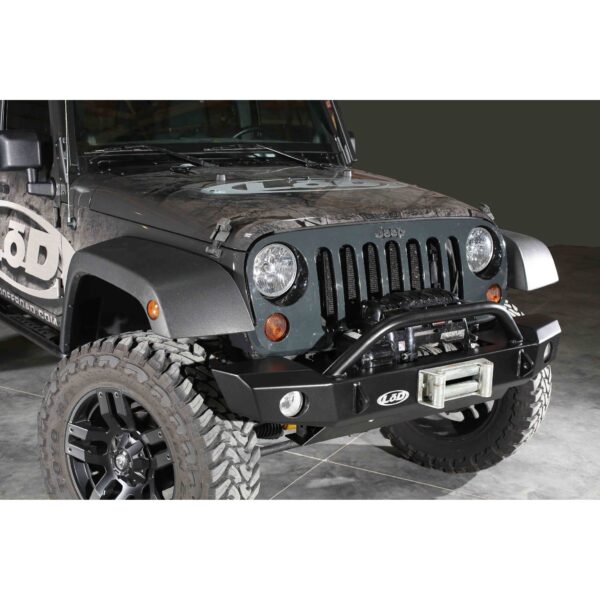 JK Signature Series Mid Width Front Bumper w/ Bull Bar