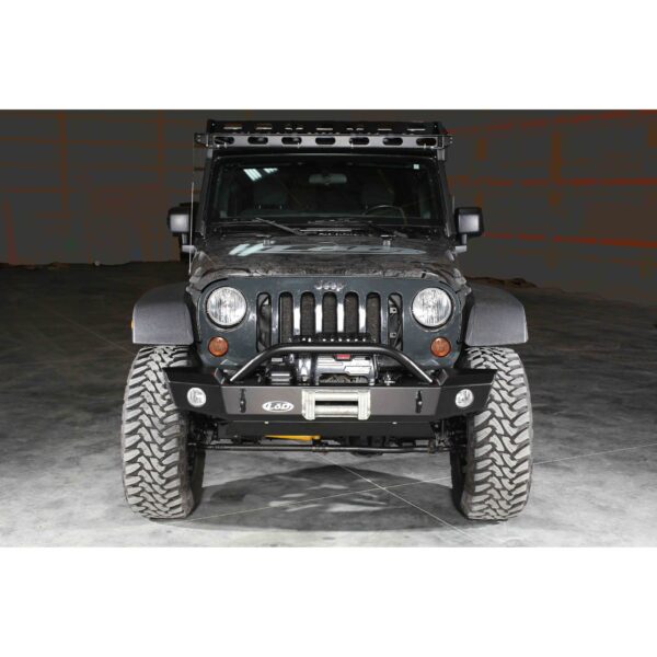 JK Signature Series Mid Width Front Bumper w/ Bull Bar