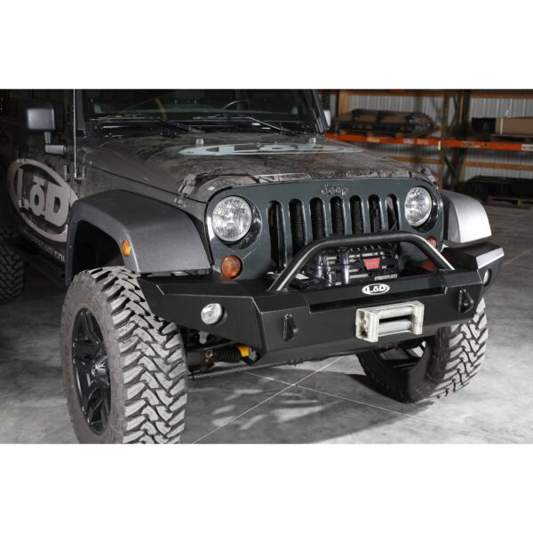 JK Signature Series Full Width Front Bumper w/ Bull Bar