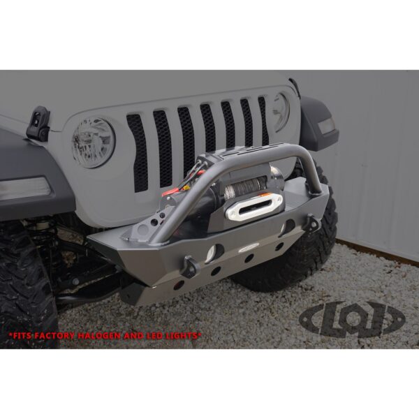 JL/JT Destroyer Shorty Front Bumper w/ Bull Bar