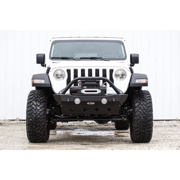 JL/JT Destroyer Shorty Front Bumper w/ Bull Bar