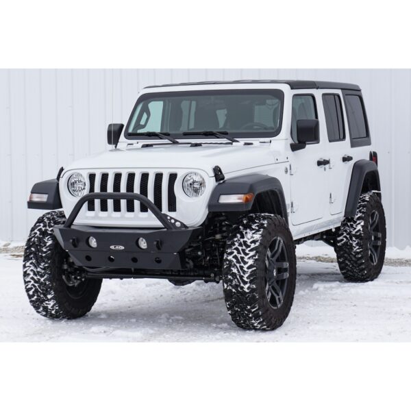 JL/JT Destroyer Shorty Front Bumper w/ Bull Bar