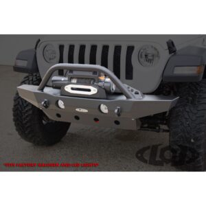 JL/JT Destroyer Mid-Width Front Bumper w/ Bull Bar