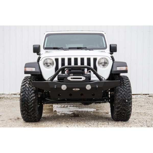 JL/JT Destroyer Mid-Width Front Bumper w/ Bull Bar