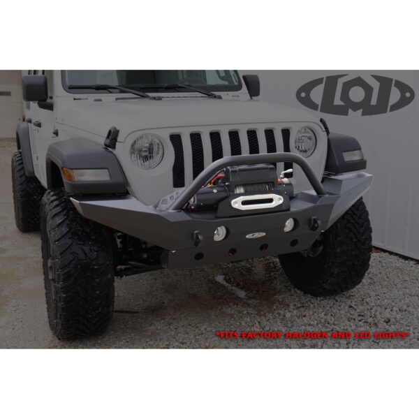 JL/JT Destroyer Full-Width Front Bumper w/ Bull Bar
