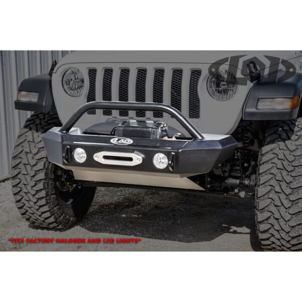 JL/JT Signature Series Shorty Front Bumper w/ Bull Bar