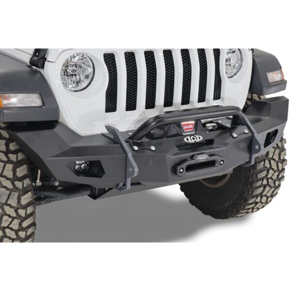 JK/JL/JT Black Ops Full Width Winch Front Bumper