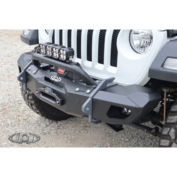 JK/JL/JT Black Ops Shorty Winch Front Bumper