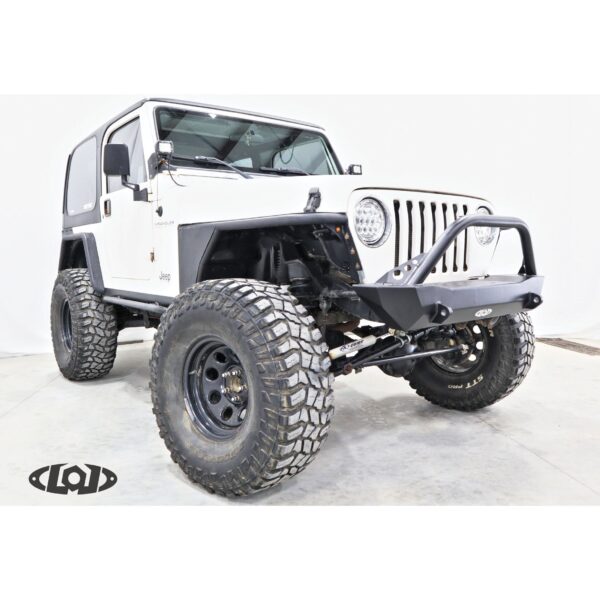TJ/LJ/YJ Destroyer Shorty Front Bumper w/ Bull Bar