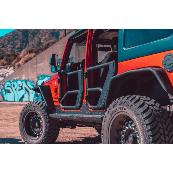 Body Armor 4X4 Tube Doors Rear - JK-6155