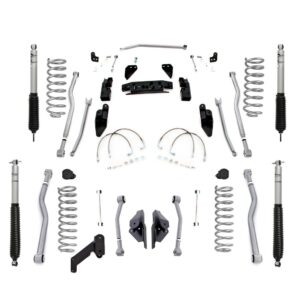 3.5 Inch Extreme Duty 4-Link Long Arm Lift Kit With Mono Tube Shocks