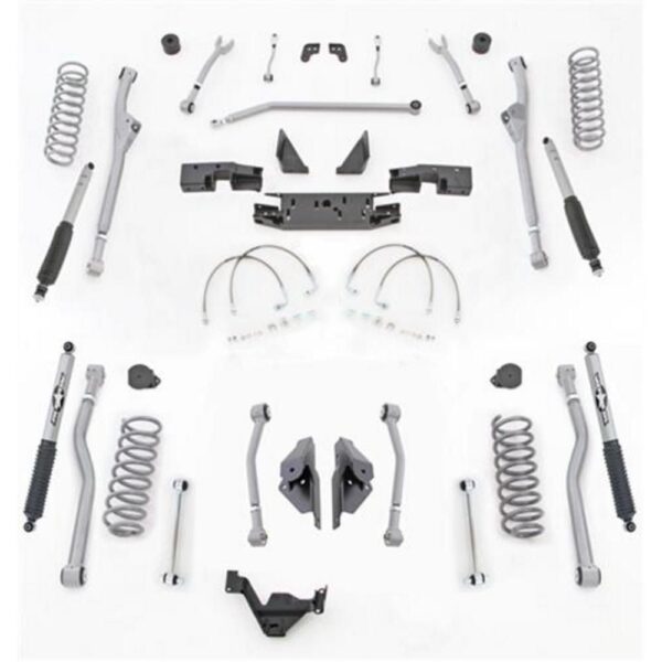 4.5In JKla Kit JK-4Dr Ft Radius / Rr 4-Link