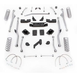 3.5 Inch Extreme Duty Radius Long Arm Lift Kit With Mono Tube Shocks