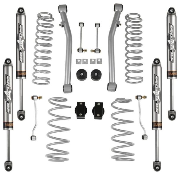 Rubicon Express 2.5" Super-Ride Lift Kit with 2.5 Monotube Shocks - JL7100NR