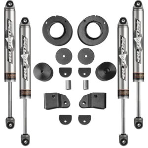 Rubicon Express 2 Inch Economy Lift Kit with 2.5 Monotube Non-Reservior Shocks