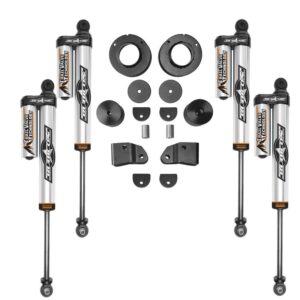 Rubicon Express 2" Economy Lift Kit with 2.5 Piggyback Reservoir Shocks