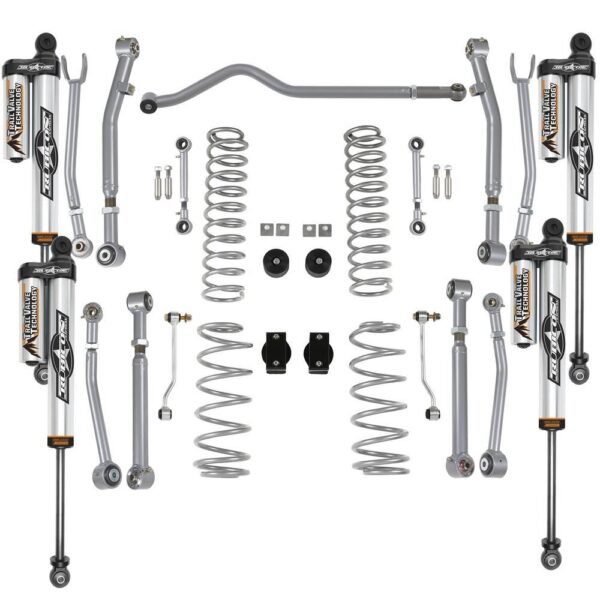 Rubicon Express 1.5" / 2.5 " Super-Flex Kit with 2.5 Piggyback Reservoir Shocks