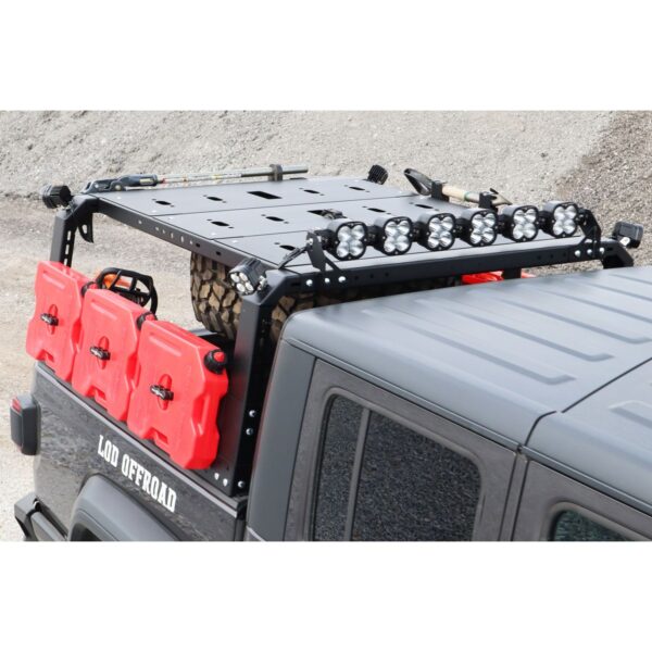 Black Ops Bed Rack Light Bar Mount