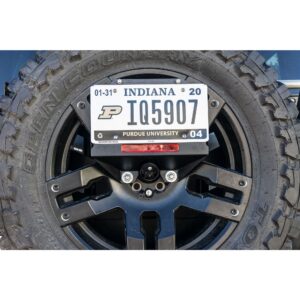 JL Destroyer Spare Tire License Plate Relocation Kit