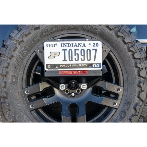 JL Destroyer Spare Tire License Plate Relocation Kit