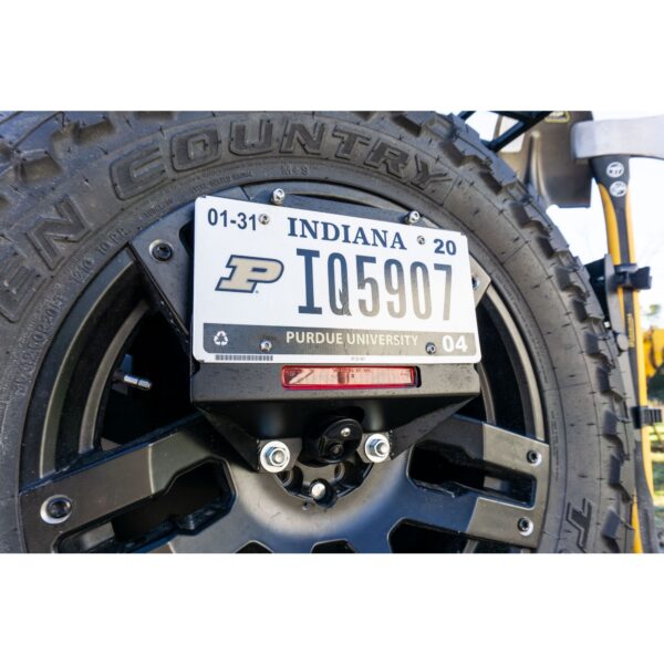 JL Destroyer Spare Tire License Plate Relocation Kit