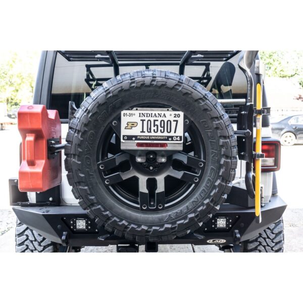 JL Destroyer Spare Tire License Plate Relocation Kit