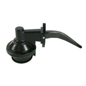 TSP Mechanical Fuel Pump; Two Valve 80 GPH 8 PSI; Olds (215-455); Black