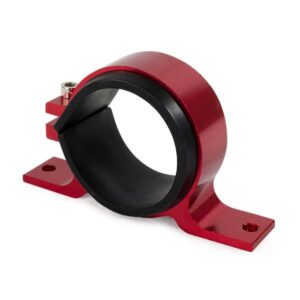 TSP Fuel Pump Bracket; Aluminum Bosch 044 Style; Red