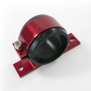 TSP Fuel Filter Bracket; Aluminum 50mm ID; Black