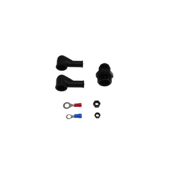 TSP -8AN Female to 1/2 in. Hose Barb Fuel Pipe Fittings with Terminal Boots